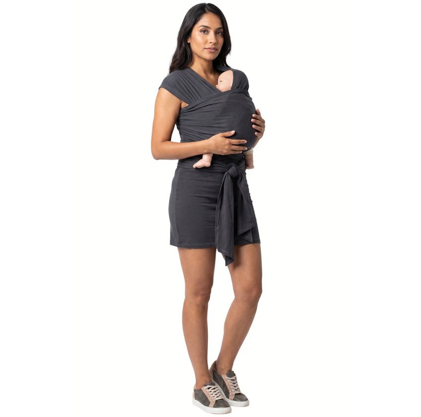 Fular Elástico Gris Oxford