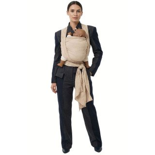 Fular Tejido Baby Cotton Beige