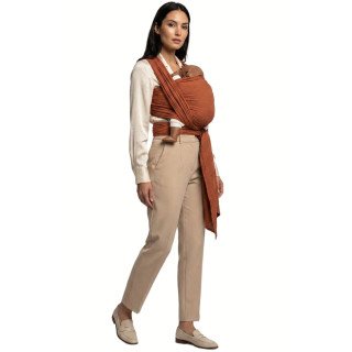 Fular Tejido Baby Cotton Terracota