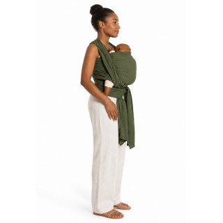 Fular Tejido Baby Cotton Olivo